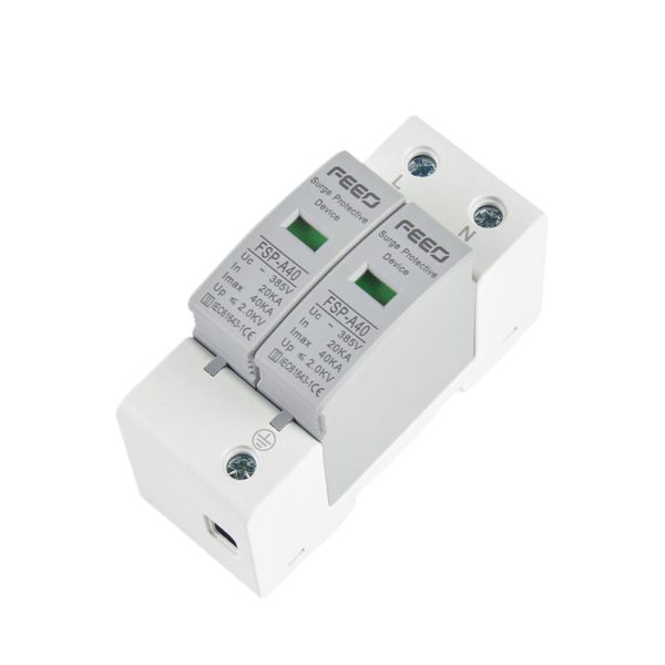 FEEO FSP-A-2P AC SURGE ARRESTOR 230/275VDC 20KA - Image 3