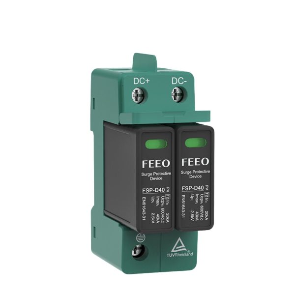 FEEO FSP-D40-2P-600VDC DC SURGE ARRESTOR