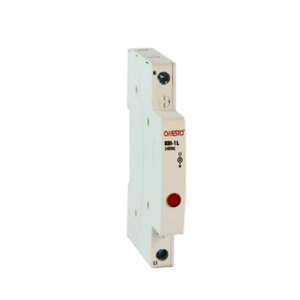KCI-1L-B 9mm RED LED INDICATOR DIN RAIL