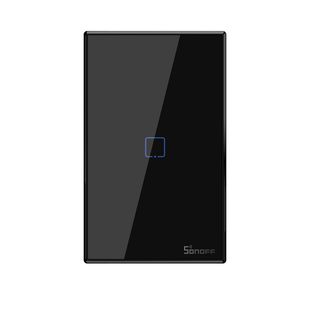 Sonoff Smart Light Switch BLACK 1CH WiFi TX T3US1C BLACK