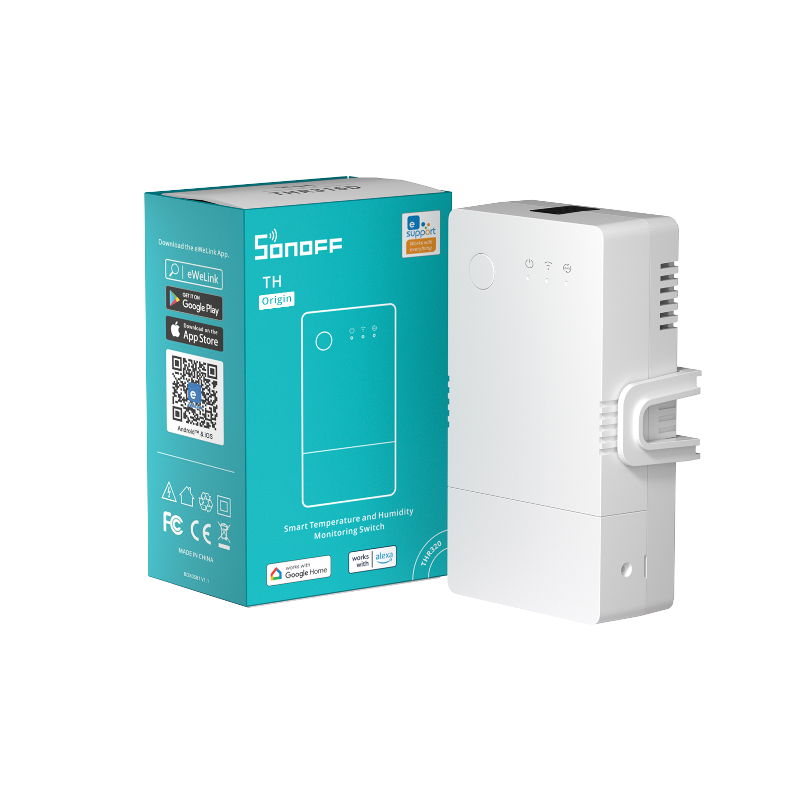 Sonoff TH20 Origin Temp and Humidity Switch